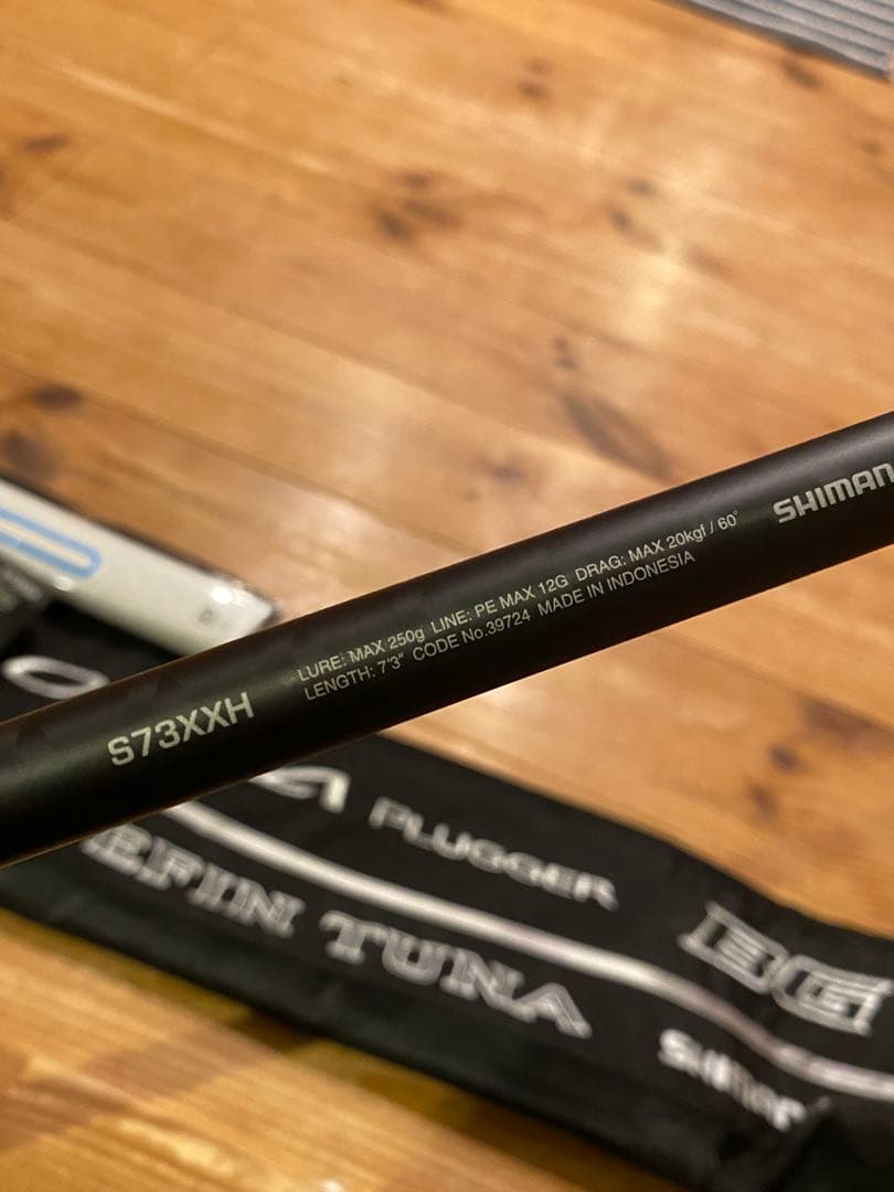 【値下可能】BLUEFIN TUNA S73XXH ロッド ブルーフィンツナ