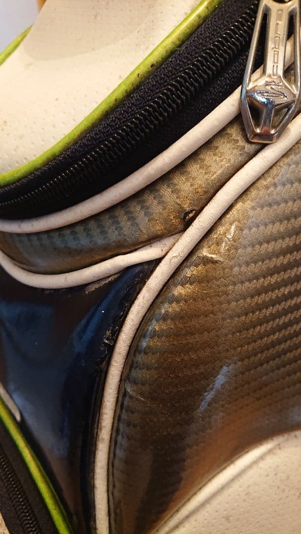 Cobra キャディバッグ ホワイト/グリーン