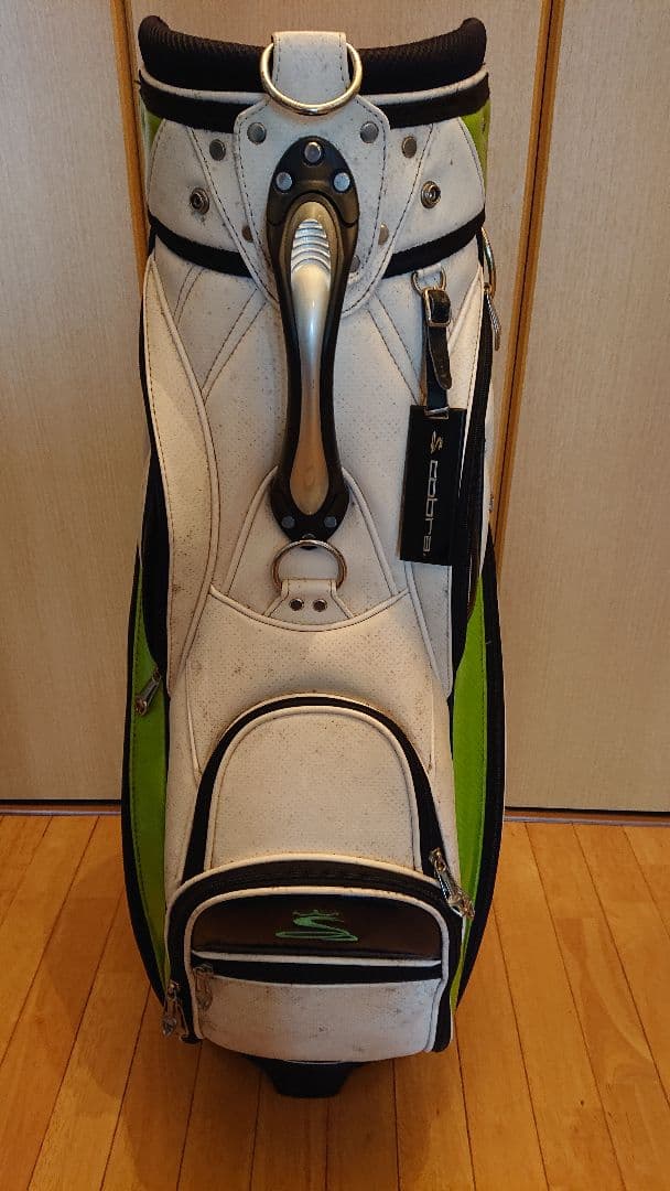 Cobra キャディバッグ ホワイト/グリーン