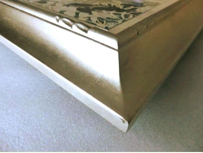 田中一村　額付「忍冬に尾長」油彩　模写