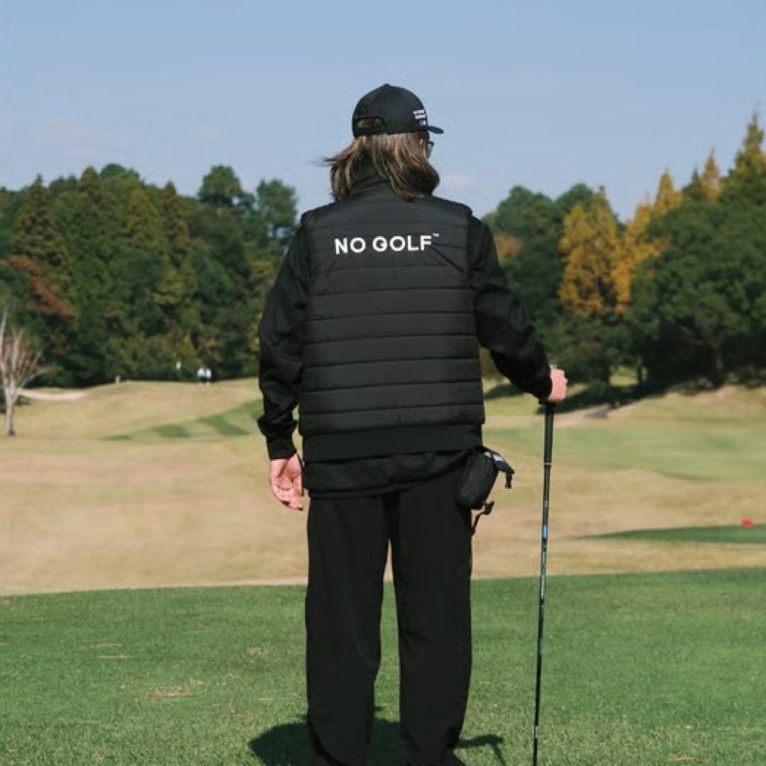 NO GOLF PADDED REVERSIBLE VEST クラブハウス　新品