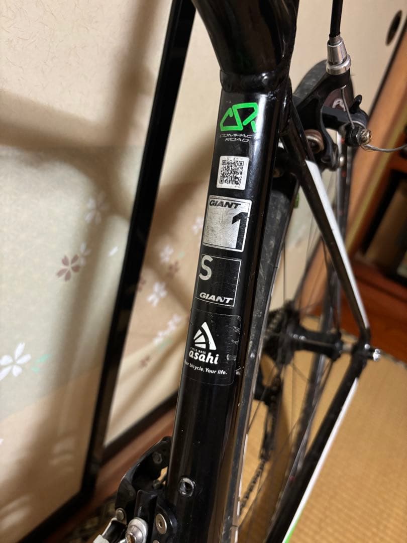 GIANT CONTEND ロードバイク ブラック/グリーン