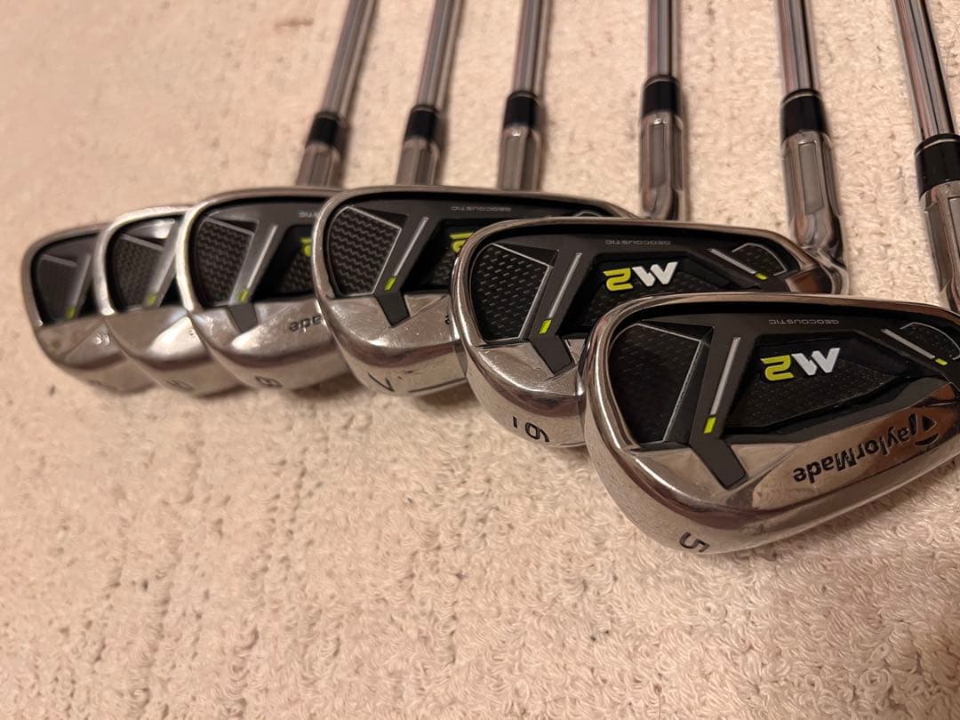 【レフティ 】テーラーメイド　M2アイアンセット8本セット（5-P+AW.SW）