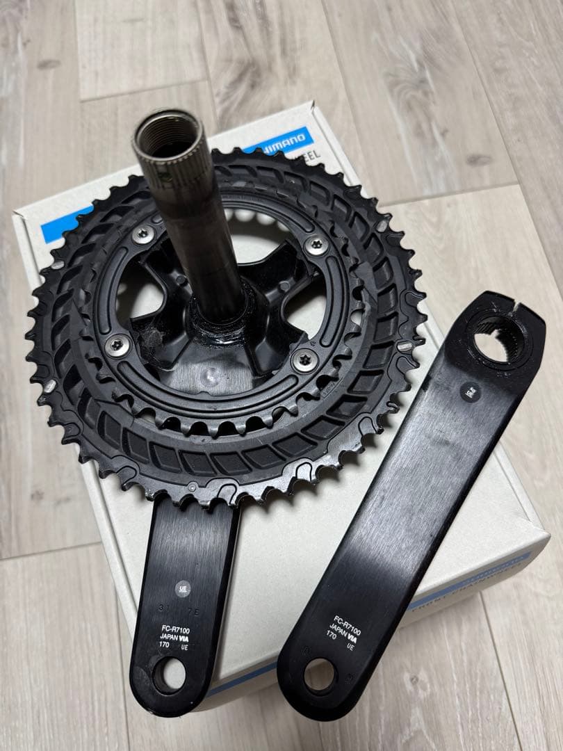 パーツ Shimano FC-R7100 170mm 50-34T