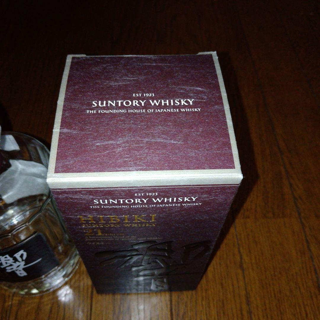 Hibiki 21 Year Old ウイスキー　空瓶　空箱