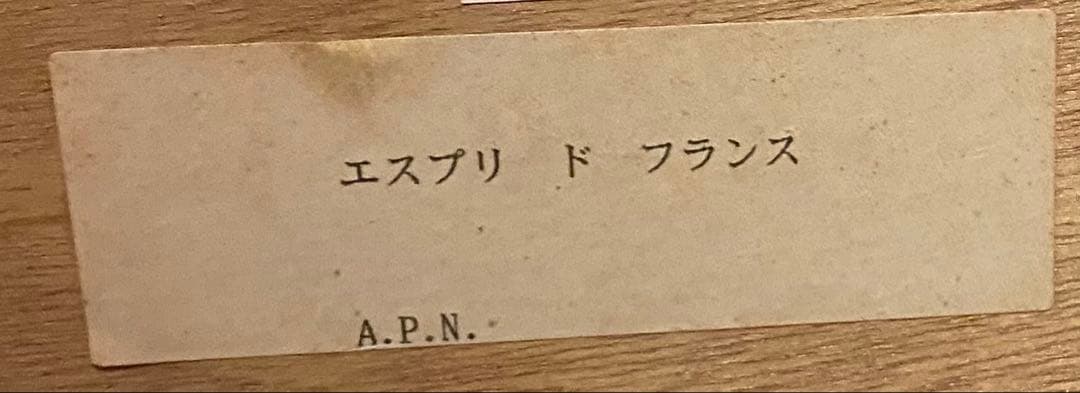 レイモン・サヴィニャック　エスプリドフランス　690x540 リトグラフ