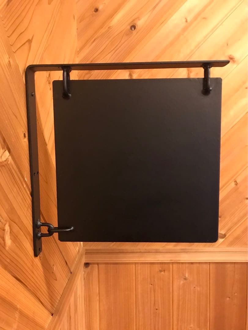 【アイアン職人】重厚感のあるアイアンブラケット　吊り看板　350㍉×350㍉