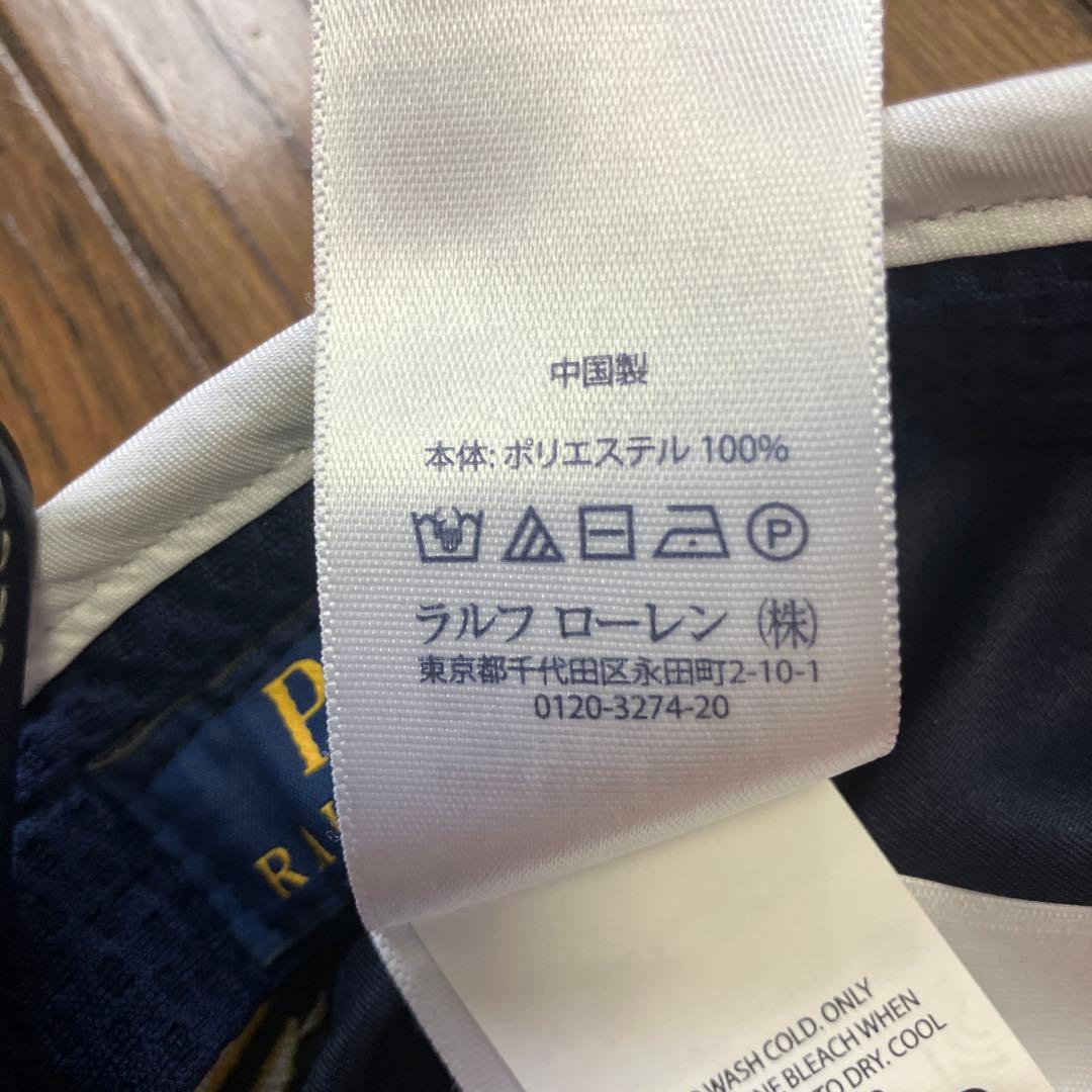 ラルフローレン　US open テニス　　ベースボールキャップ　ネイビー