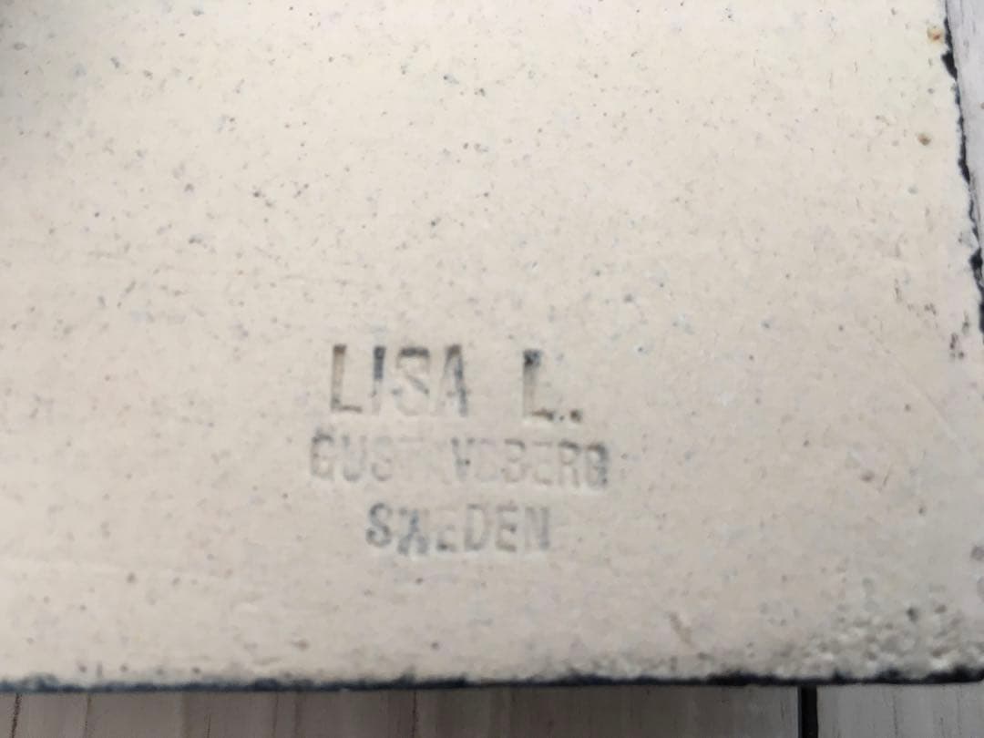 グスタフスベリ　リサラーソン　陶板　ポモナ　4枚セット