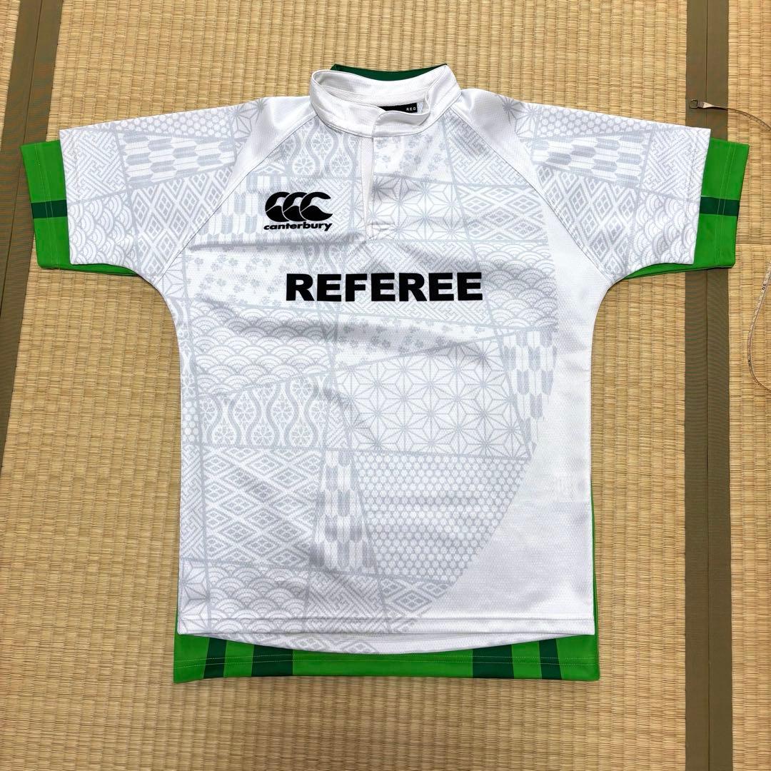 ラグビー レフリー ジャージ　緑