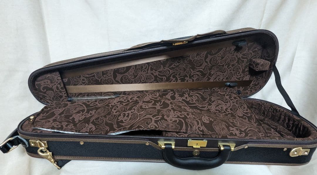 Fiumebianca 木製バイオリンケース フルサイズ