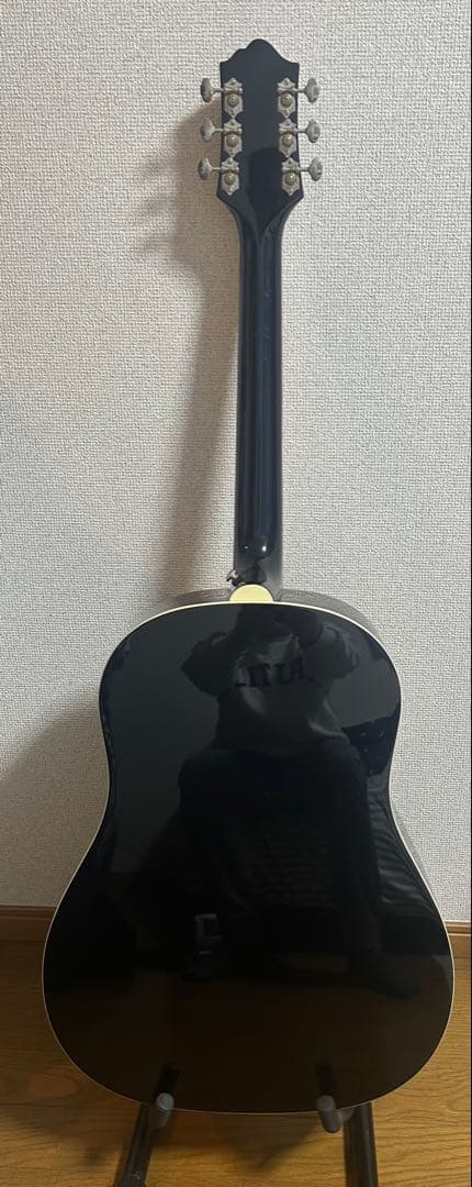 2016年製EPIPHONE のエレアコギター「AJ-45ME EB」