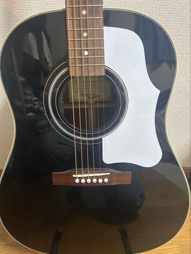 2016年製EPIPHONE のエレアコギター「AJ-45ME EB」