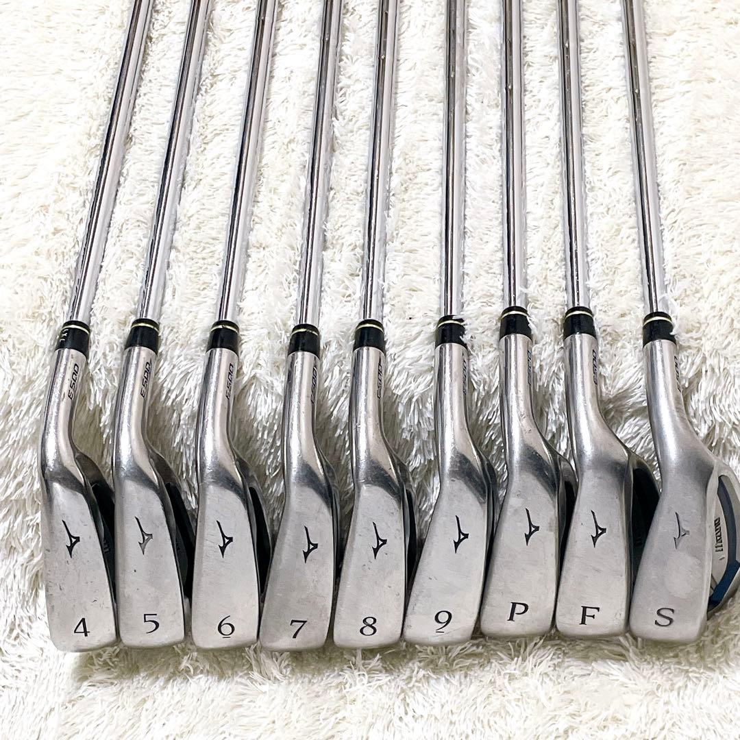 MIZUNO JPX E500 ミズノ メンズ アイアンセット 9本 右 S