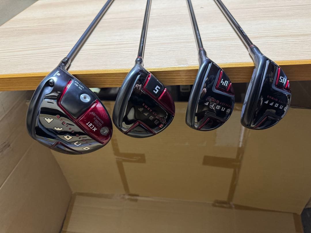 ONOFF オノフ aka 赤 XCBT 初心者用ゴルフセット12本