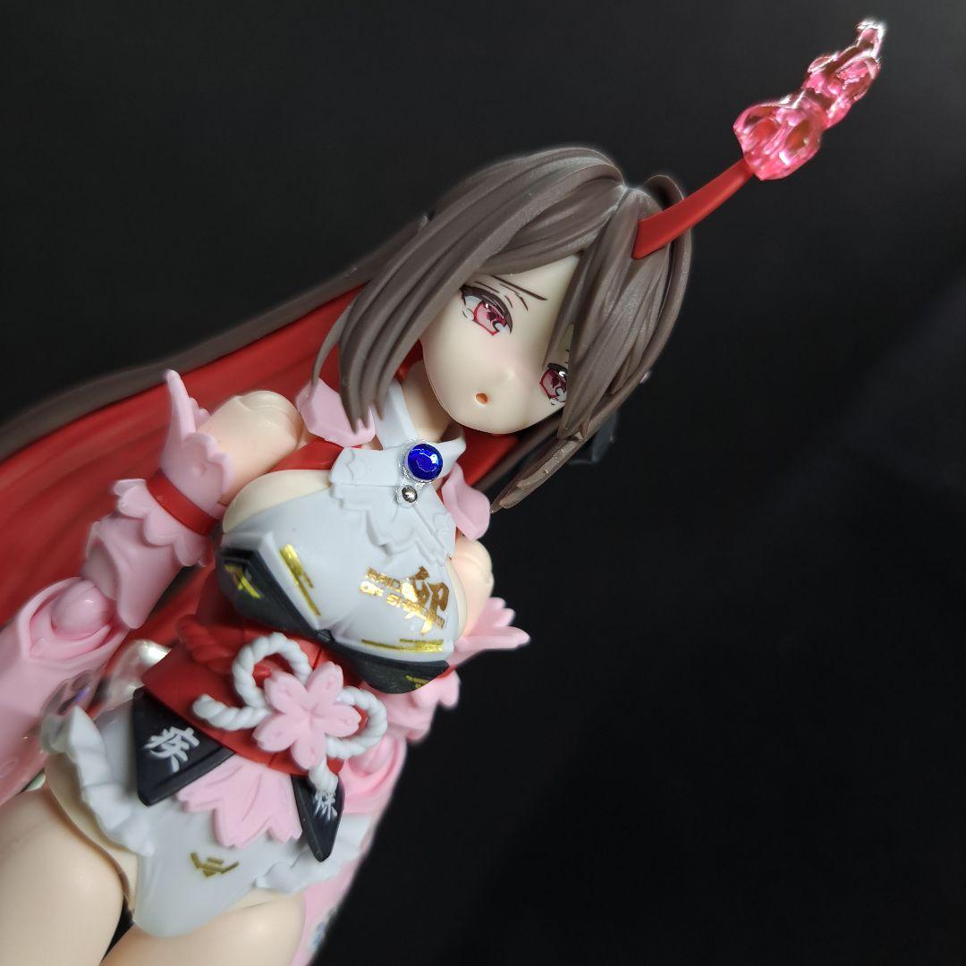 30MS 完成品　シュレミ　ガンダムウイングゼロ炎　スタンド付