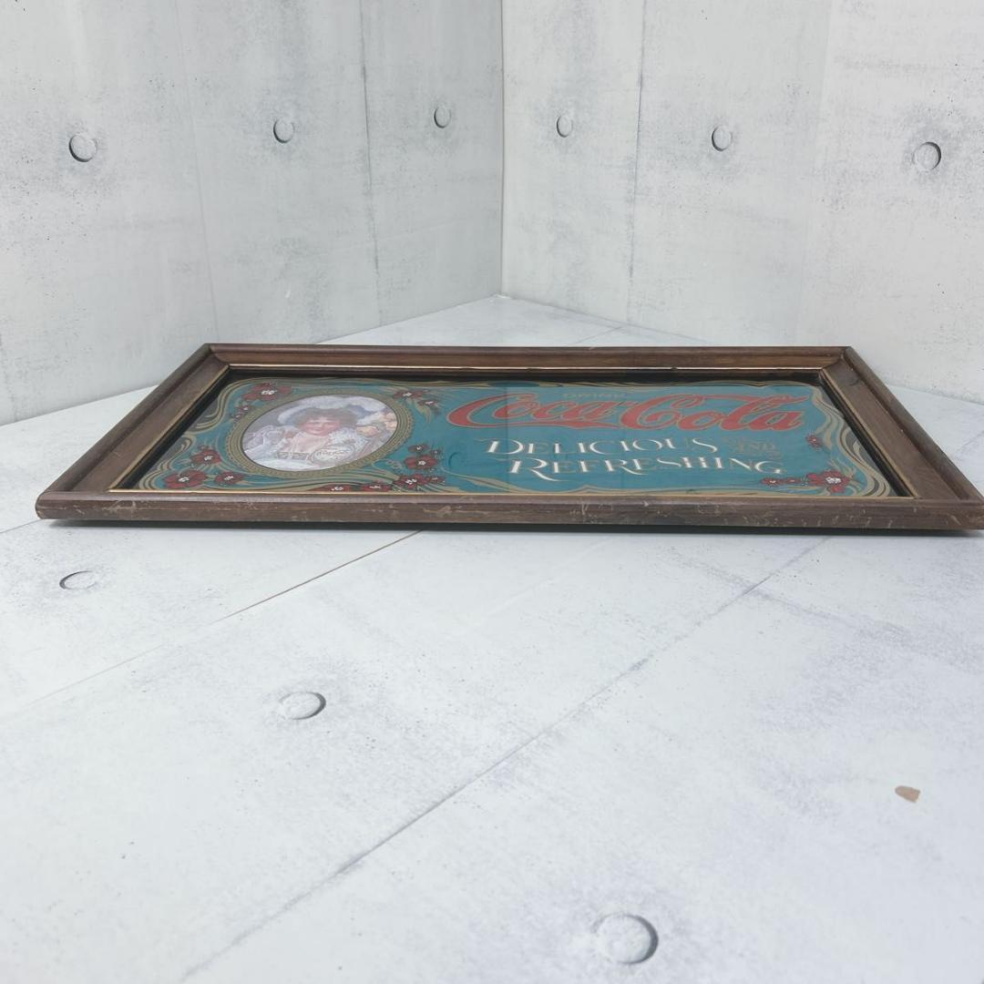 【激レア】ヴィンテージ コカコーラ パブミラー アメリカン雑貨 インテリア雑貨