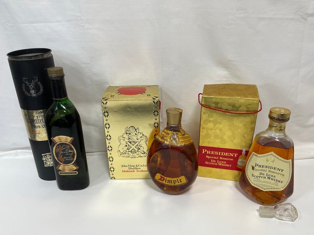古酒まとめ　スコッチウイスキー　Glenfiddichなど