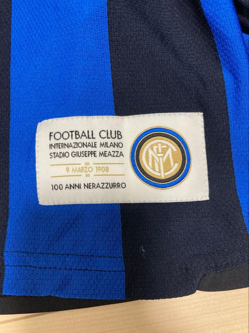 インテル07/08 100周年（H）長袖　#8 IBRAHIMOVIC