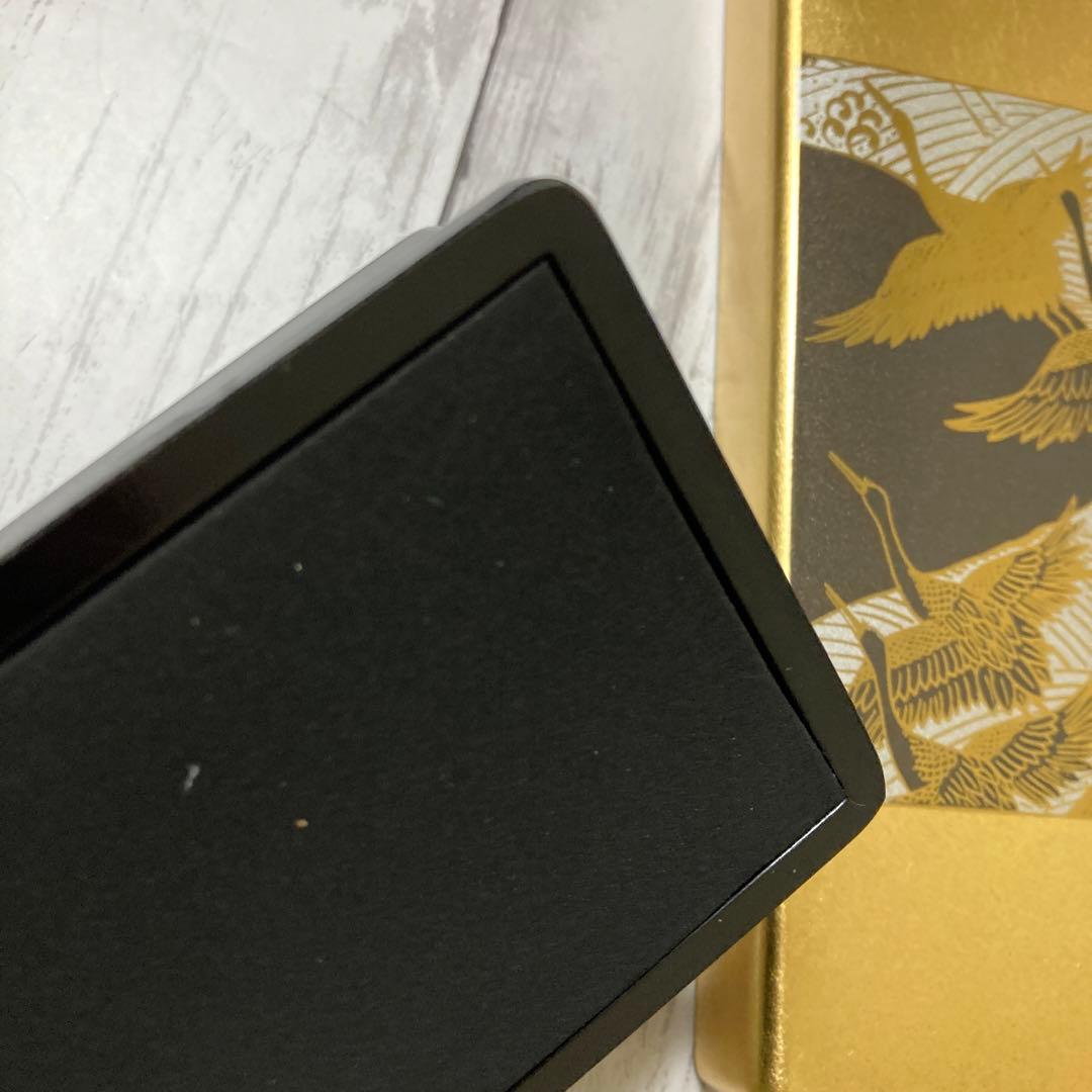 新品　金箔の鶴模様 漆器