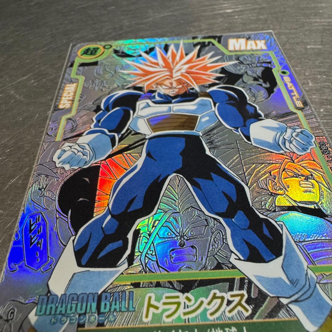 ドラゴンボール　コミパラ風　海外製　トランクス　ムキンクス　観賞用カード