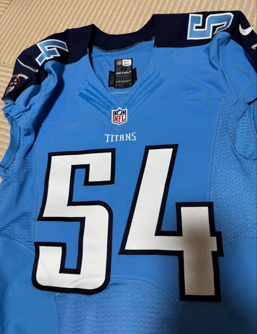 TITANS WILLIAMSON実使用ユニフォーム(2016年)