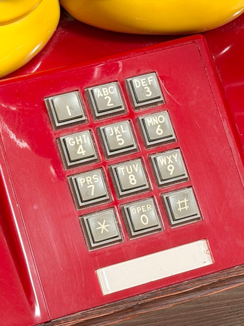 ビンテージ ミッキー 電話 ディズニー アンティーク