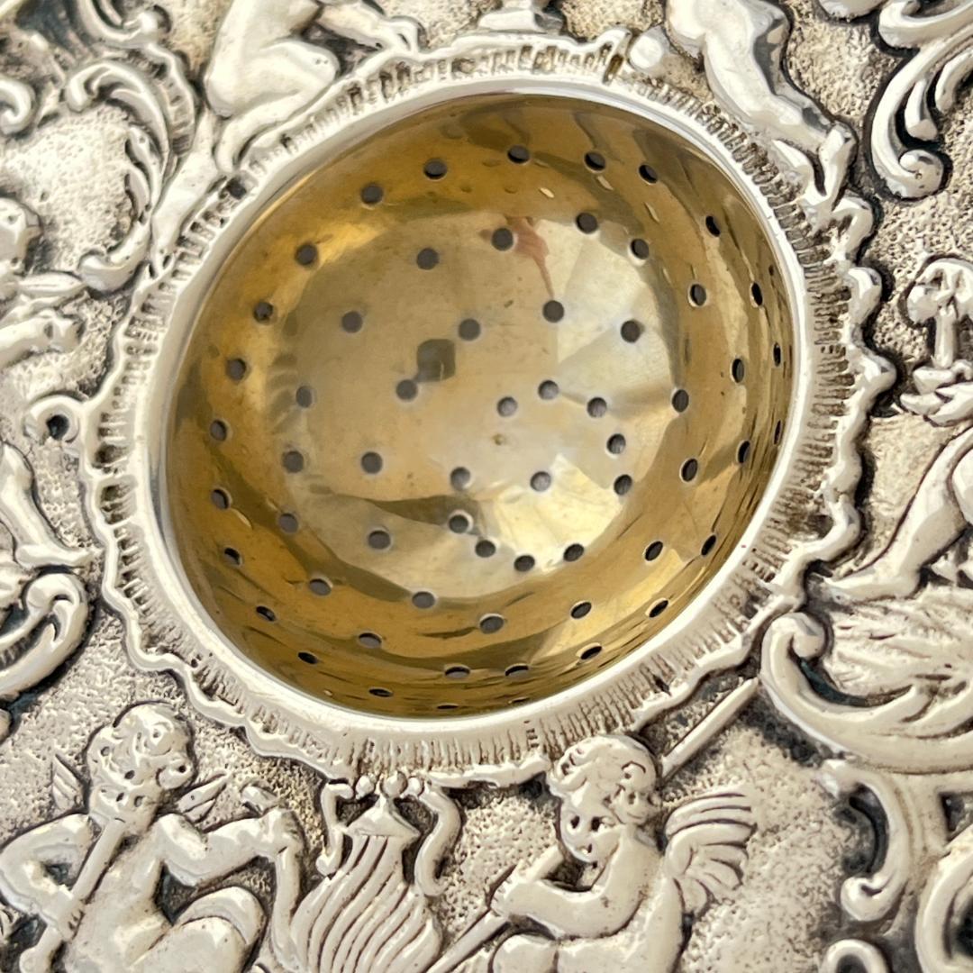 【ドイツ】 天使のティーストレナー【純銀】