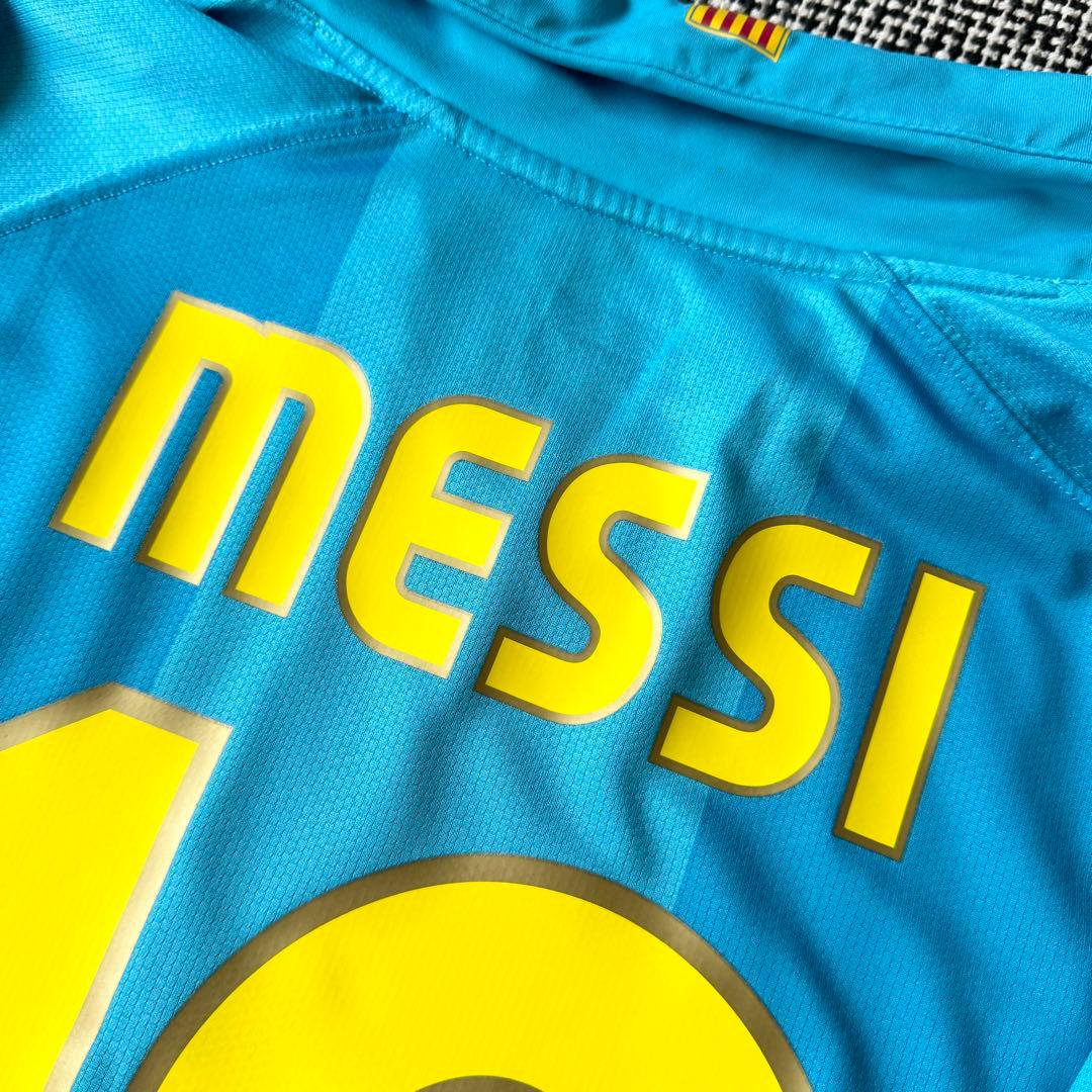 【50周年×CLパッチ付き】リオネル・メッシ ＃１９ FCバルセロナ ０７／０８