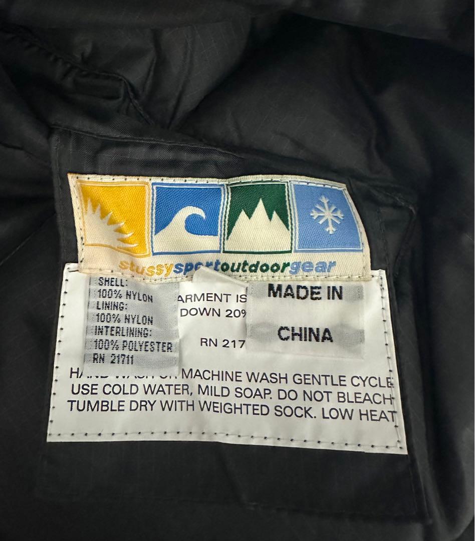 Old Stussy フィッシング ダウンベスト