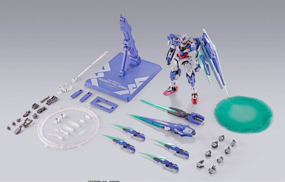 新品未開封! L BUILD ダブルオークアンタ フルセイバー