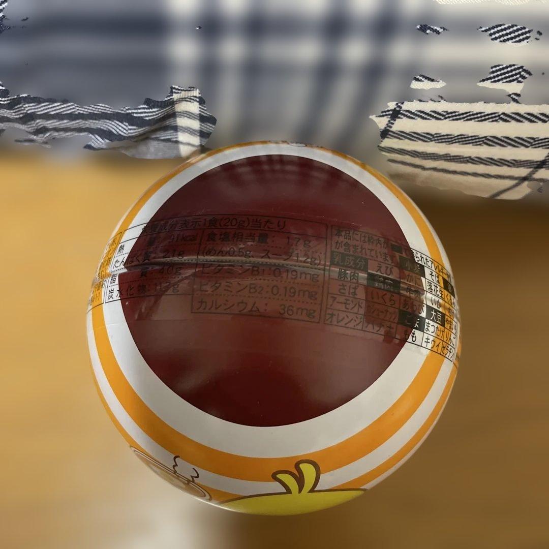 チキンラーメン Mini ひよこ　直径約　10cm