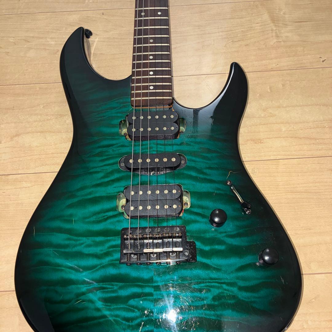 希少安い！！超美品　YAMAHA RGX221DHエレキギターHSHピックアップ