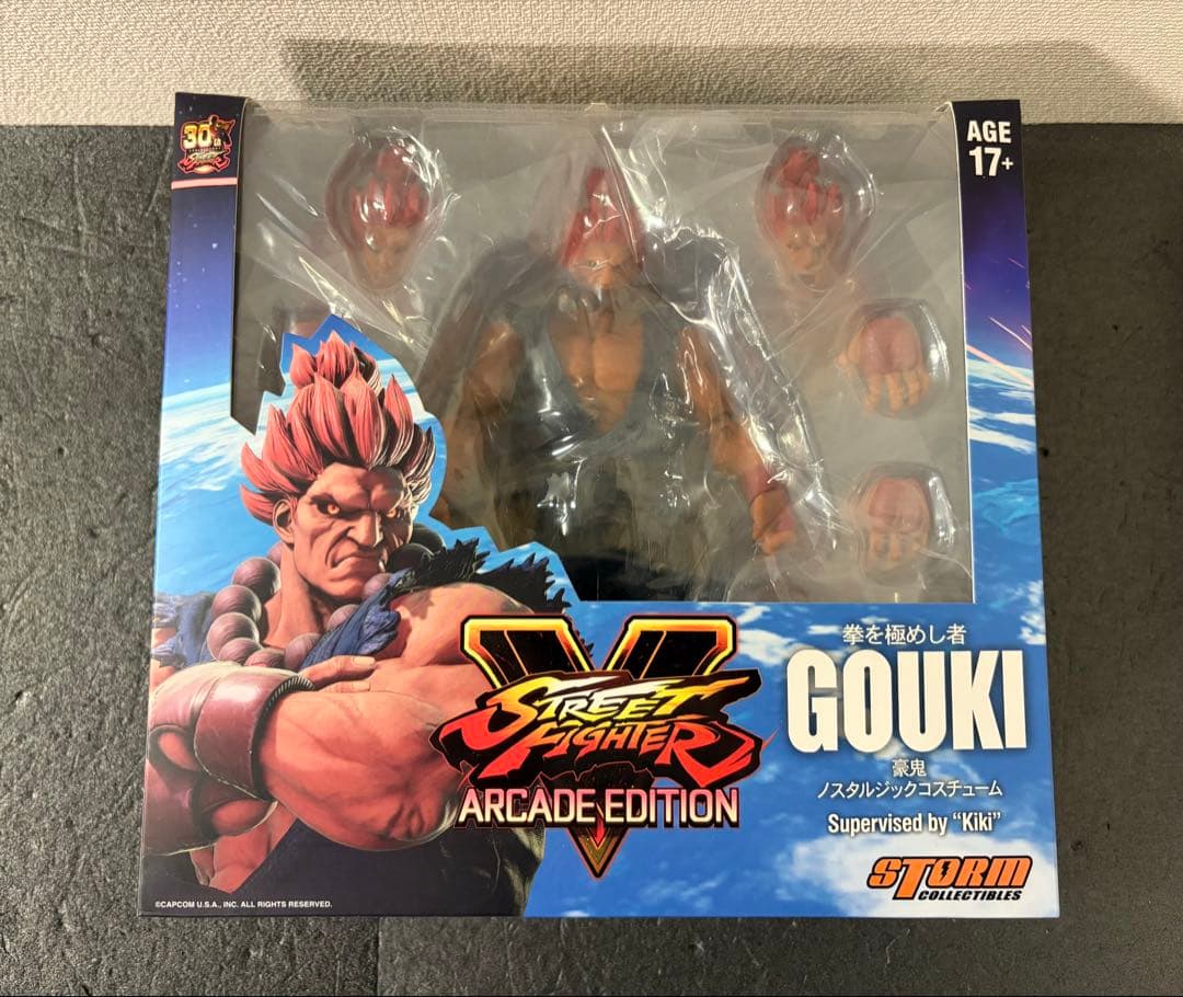 美品 ストームコレクティブルズ　ストリートファイターⅤ 豪鬼 ARCADE