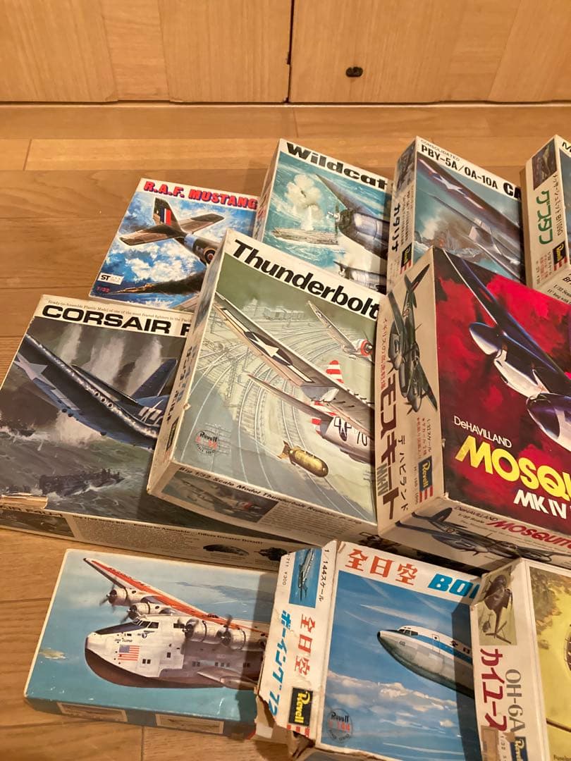 レベル プラモデル 14個セット 戦闘機 全日空 未組立