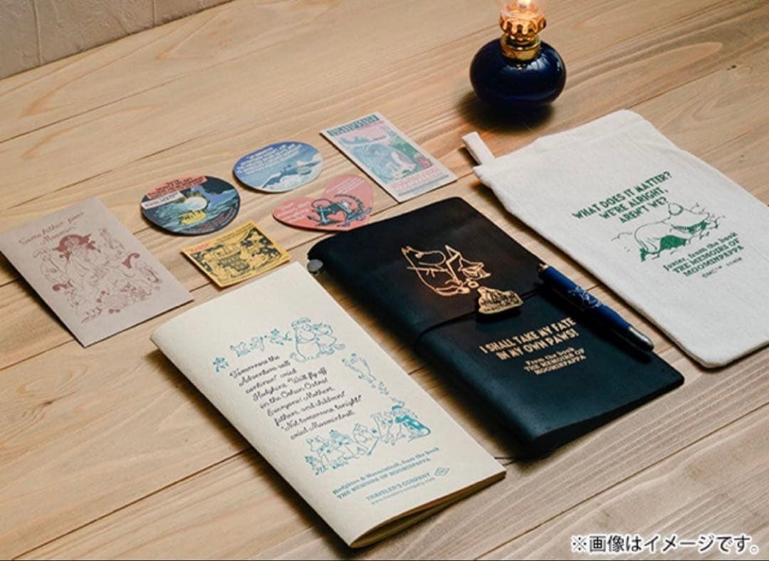 トラベラーズノートセット ムーミンパパの思い出 未開封 MOOMIN 新品