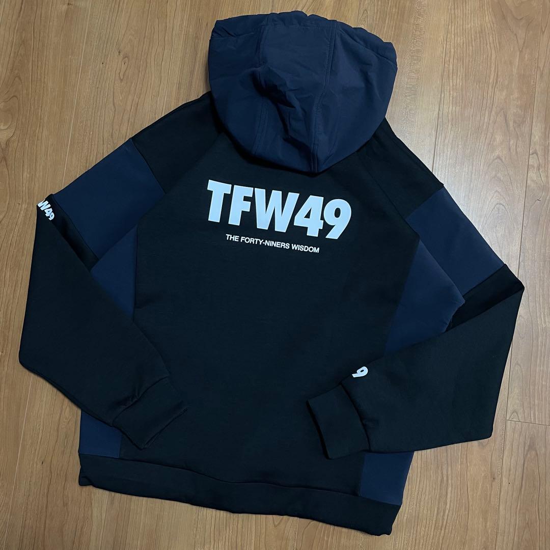 TFW49 パーカー　ブラック　ネイビー　L junhashimoto ゴルフ