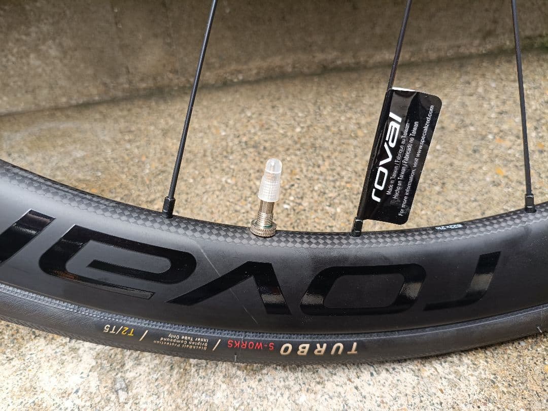 ROVAL C38 前後セット　XDRフリー　展示車外し　タイヤ付き