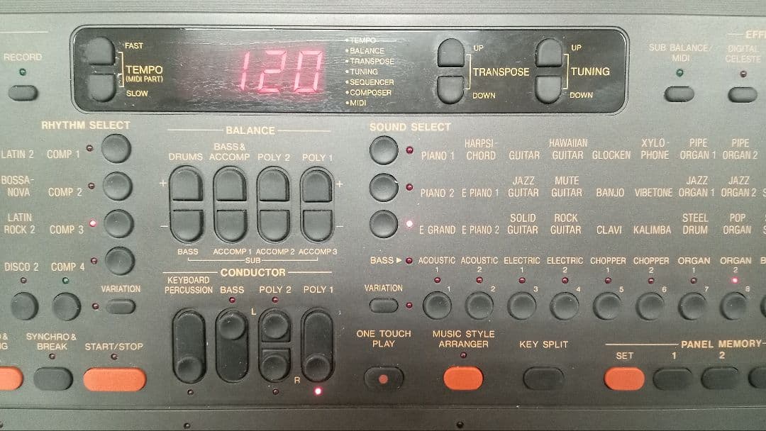 【レア・簡易動作確認済】Technics SX-KN440 テクニクスキーボード