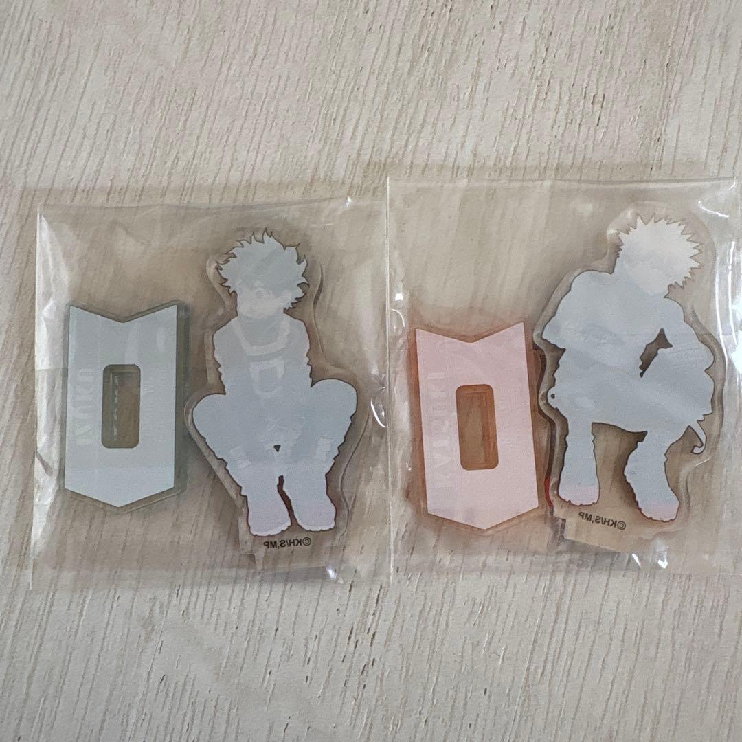 ヒロアカ　7th 全巻購入特典　ミニアクリルスタンド 7期　爆豪　緑谷