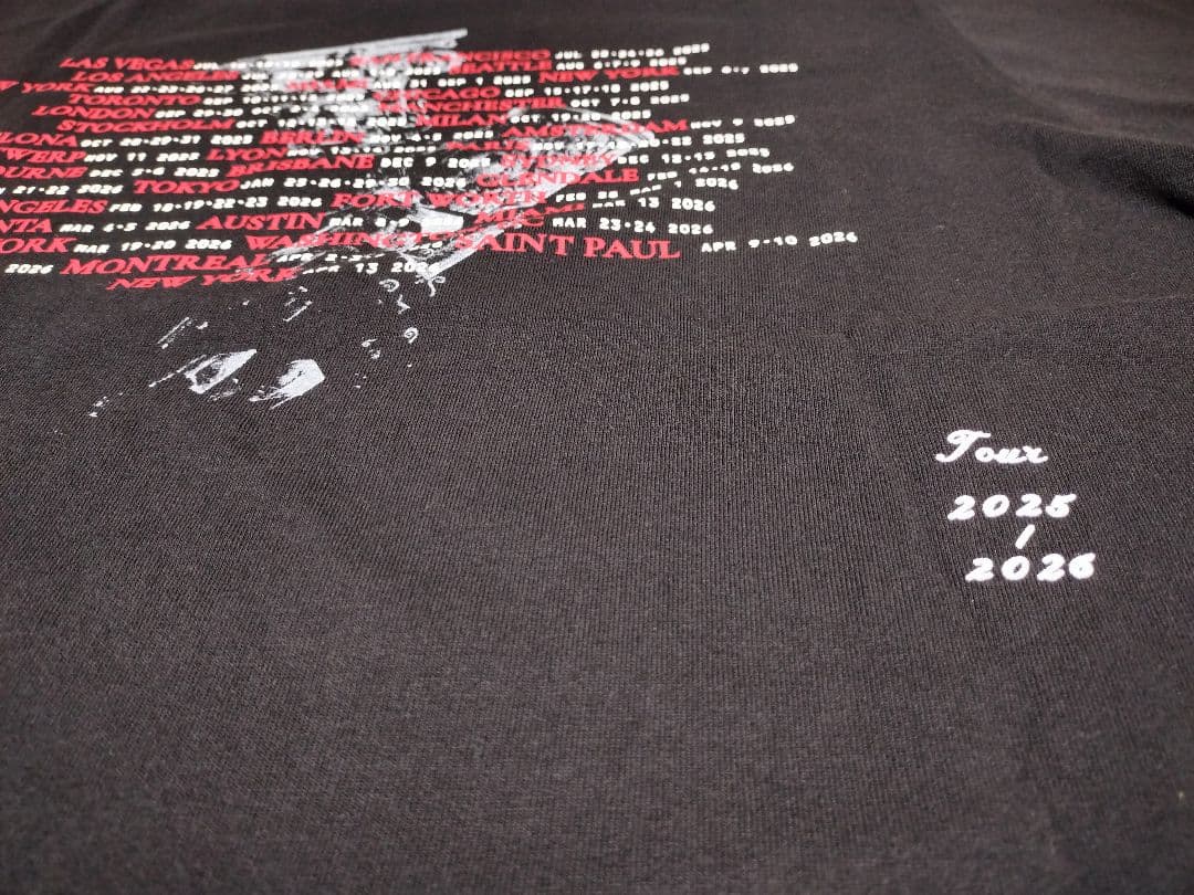 Lady Gaga Mayhem Ball ツアーTシャツ　　　Mサイズ