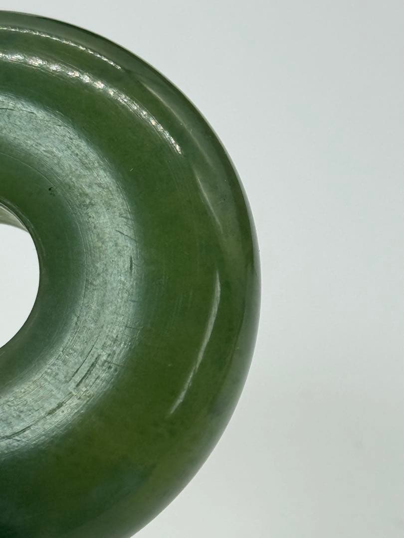 緑玉　玉環　重さ71g 送料込み250530