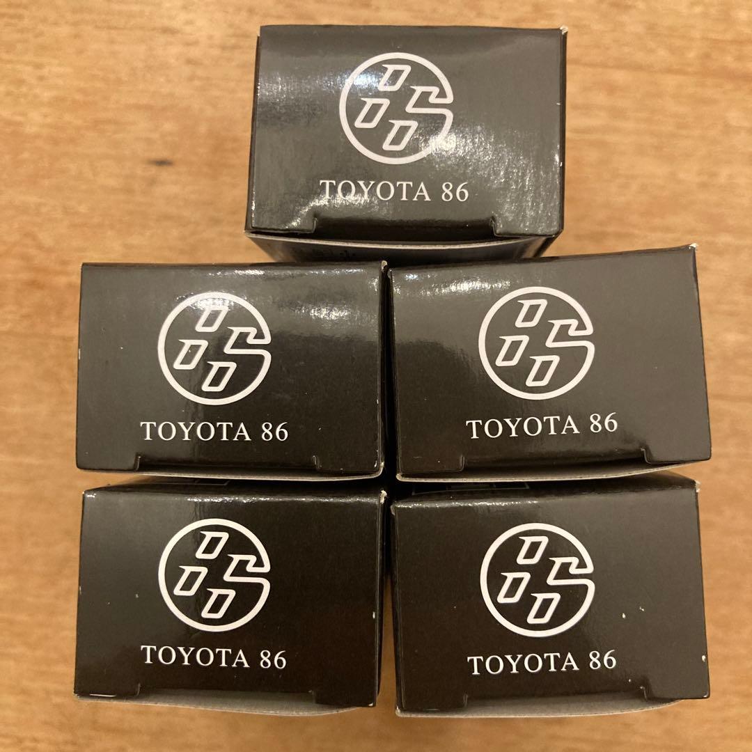 トミカトヨタ86クリスタルブラックシリカ5台セット