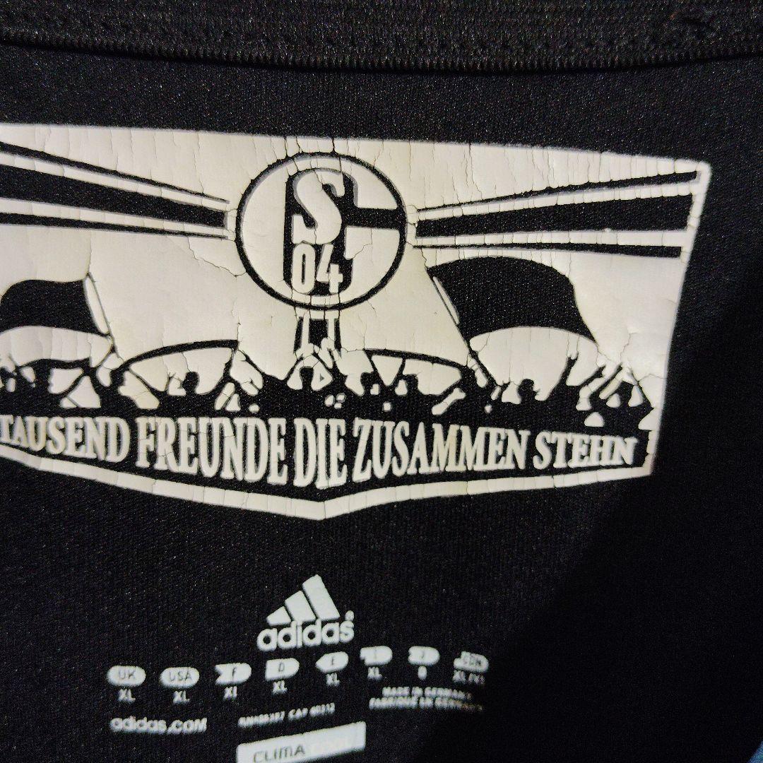 アディダス　Tシャツ　ユニフォーム　シャルケ04　内田篤人　刺繍