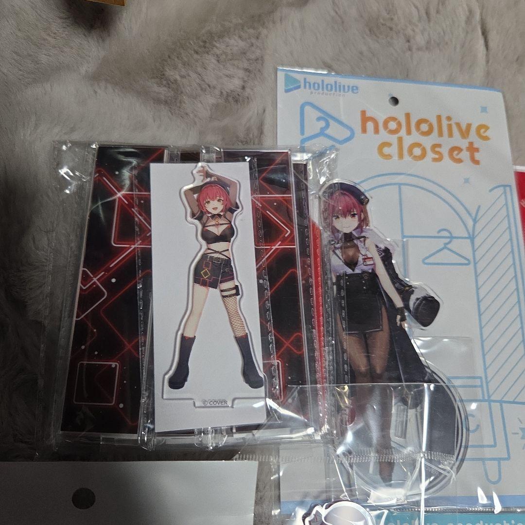 宝鐘マリン アクリルスタンド 7点セット