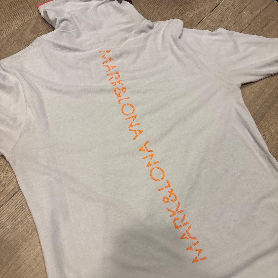 ホワイト スカル刺繍 ゴルフシャツ46