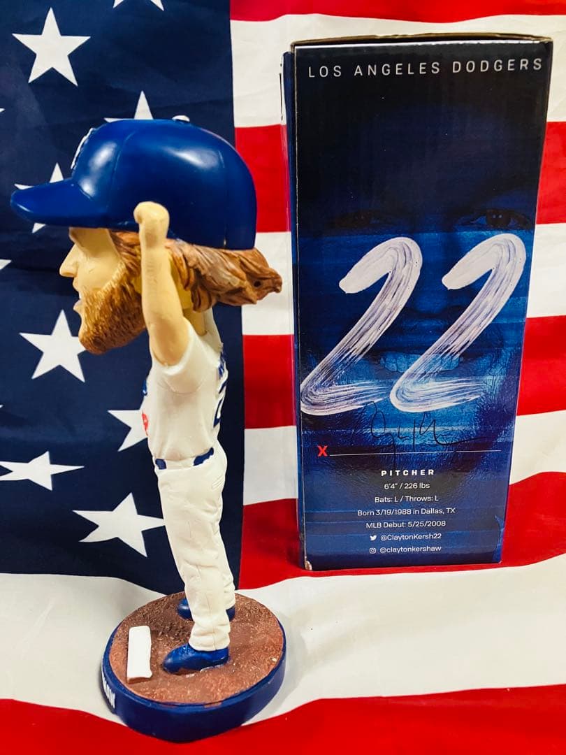 クレイトン・カーショウ ボブルヘッド ロサンゼルスドジャース