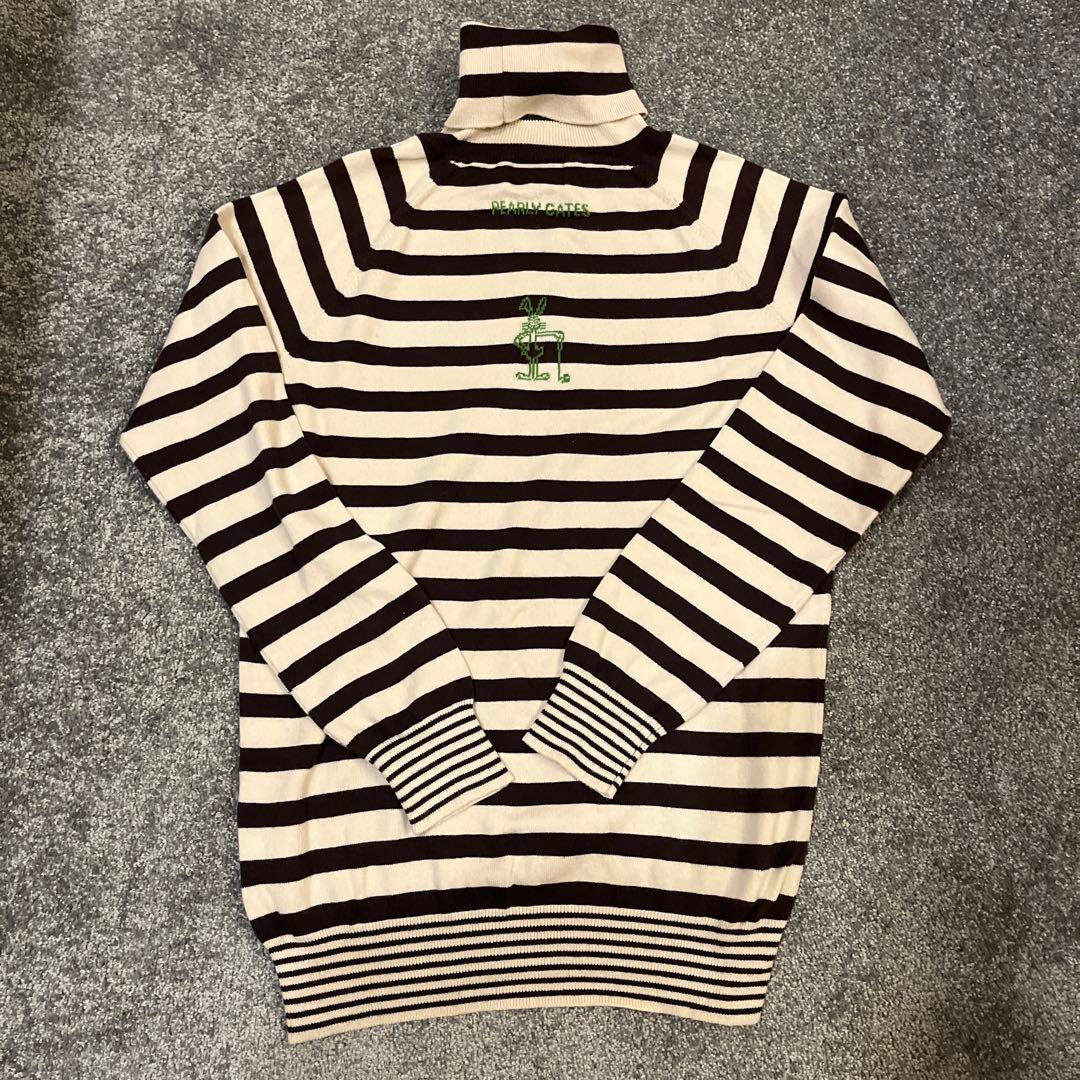 【パーリーゲイツ】★　ゴルフウェア　コットンセーター　Mサイズ