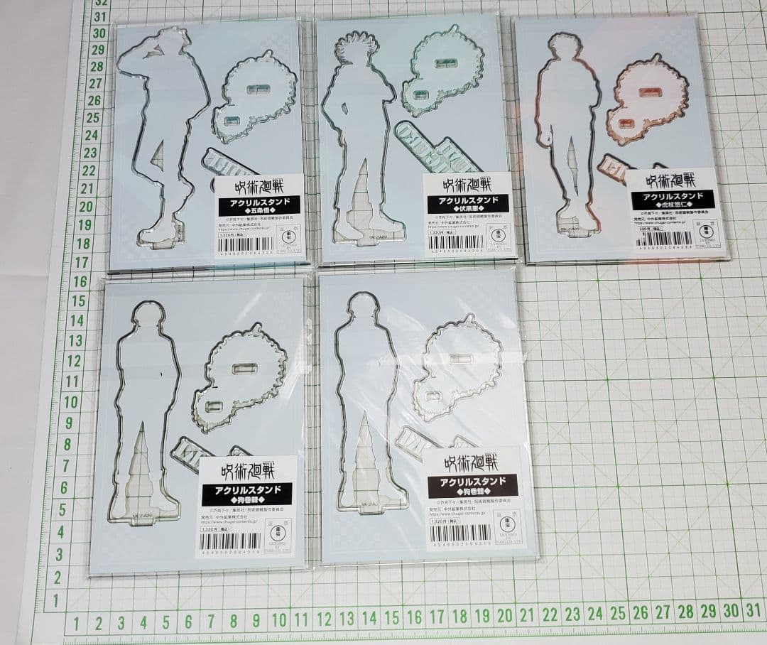 呪術廻戦　アクリルスタンド　五条悟　伏黒恵　虎杖悠仁　狗巻 棘