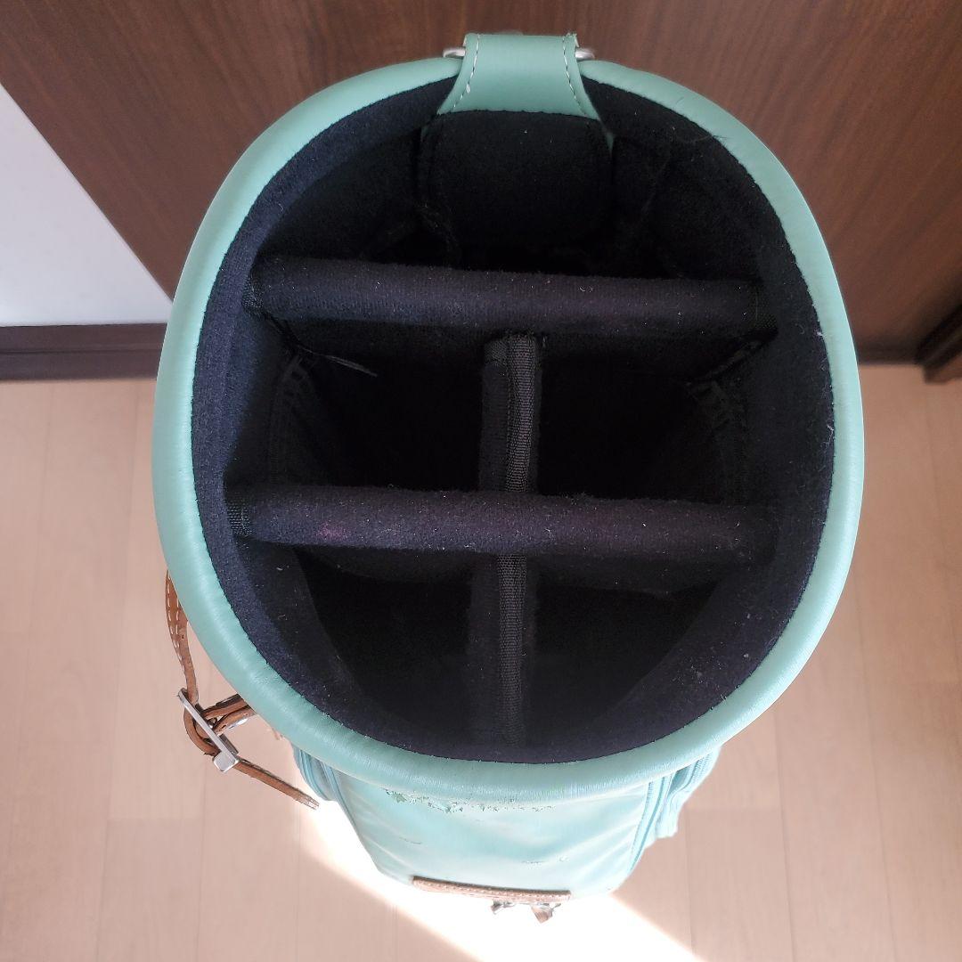 ミントグリーン ONOFFキャディバッグ